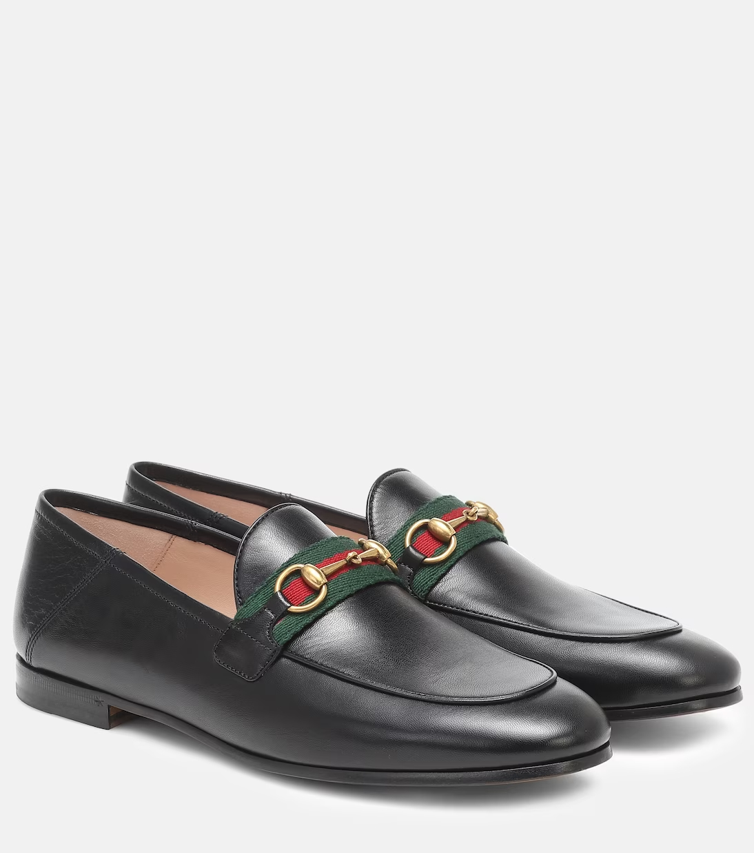 Horsebit leather loafers