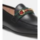 Horsebit leather loafers