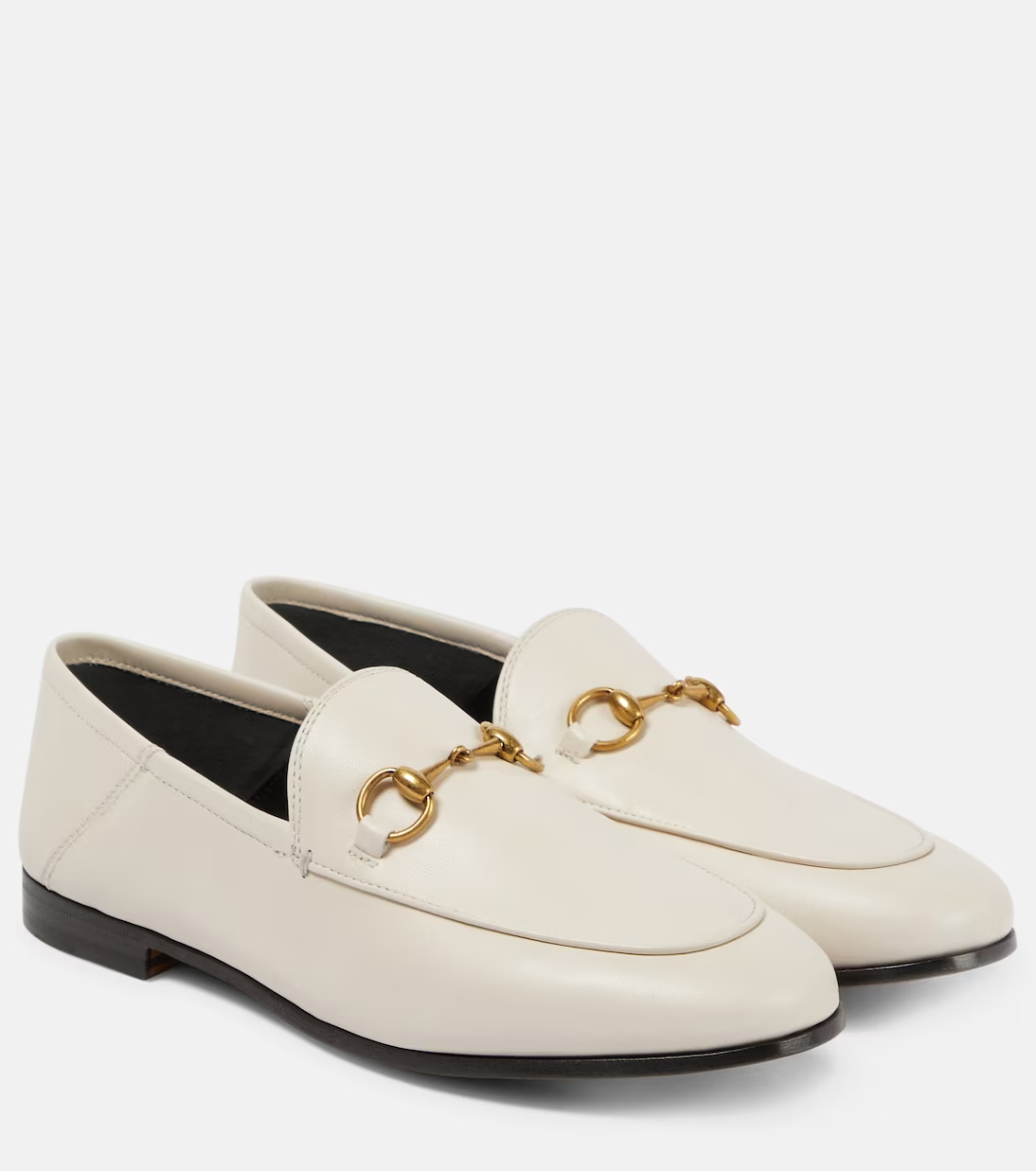 Horsebit leather loafers