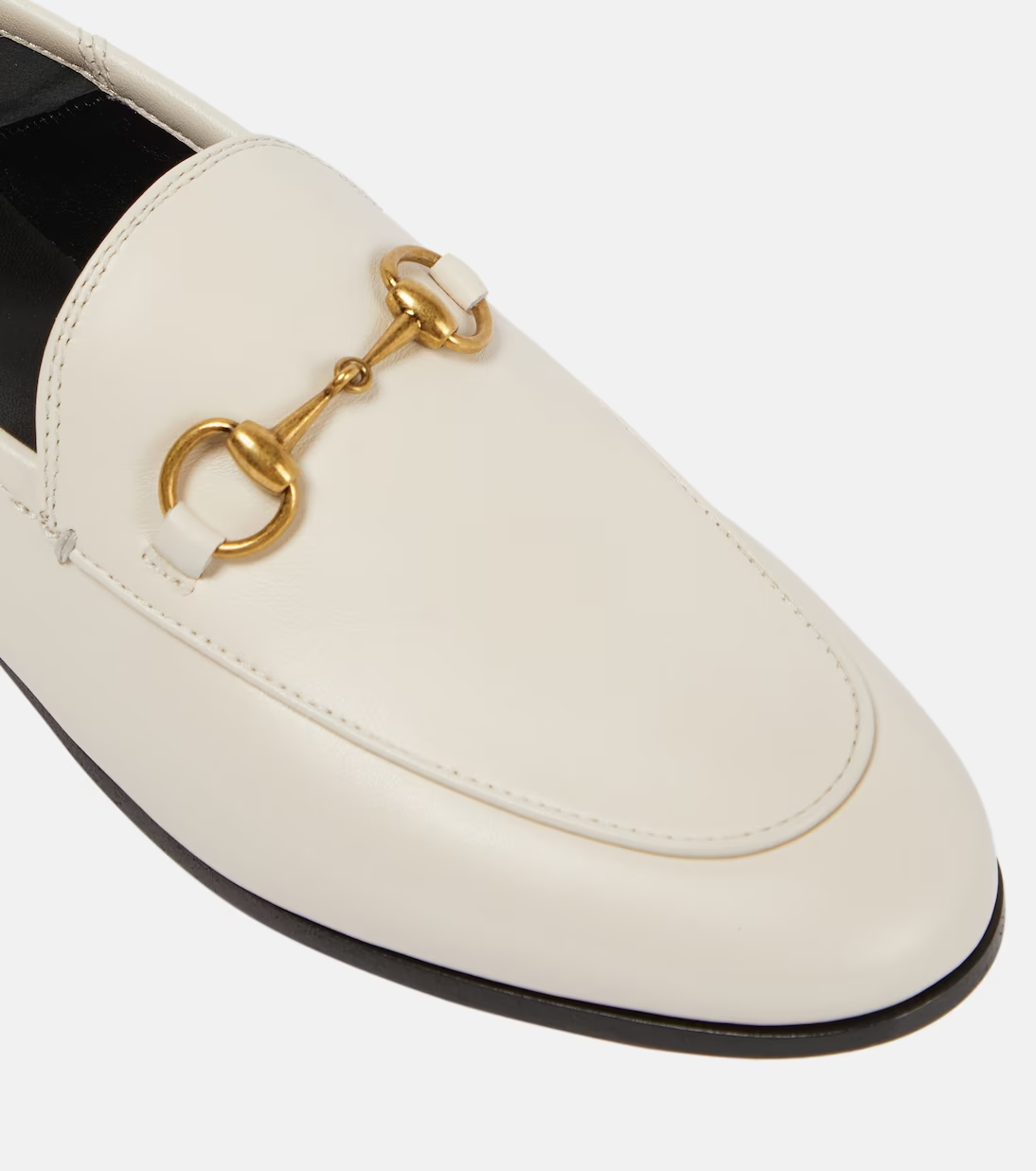 Horsebit leather loafers