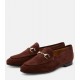 Gucci Jordaan Horsebit suede loafers