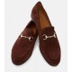 Gucci Jordaan Horsebit suede loafers