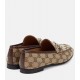 Jordaan Horsebit GG canvas loafers