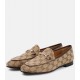 Jordaan Horsebit GG canvas loafers