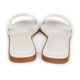 Hermès Oran Sandals White Box Calfskin 