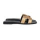 Hermès Oran Sandals Dore Chevre