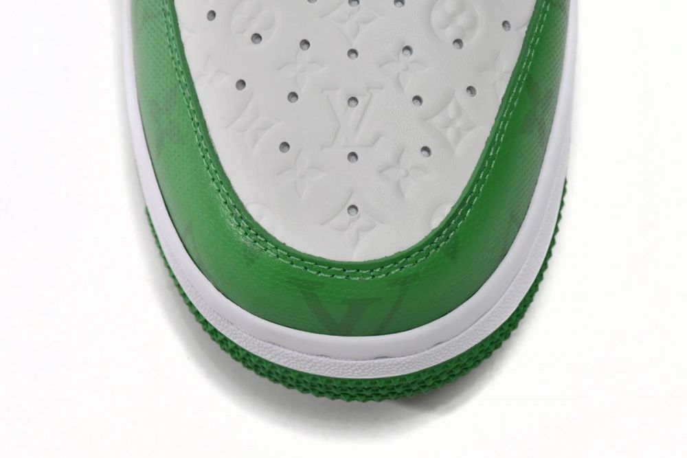 Louis Vuitton x Nike Air Force 1 White Green