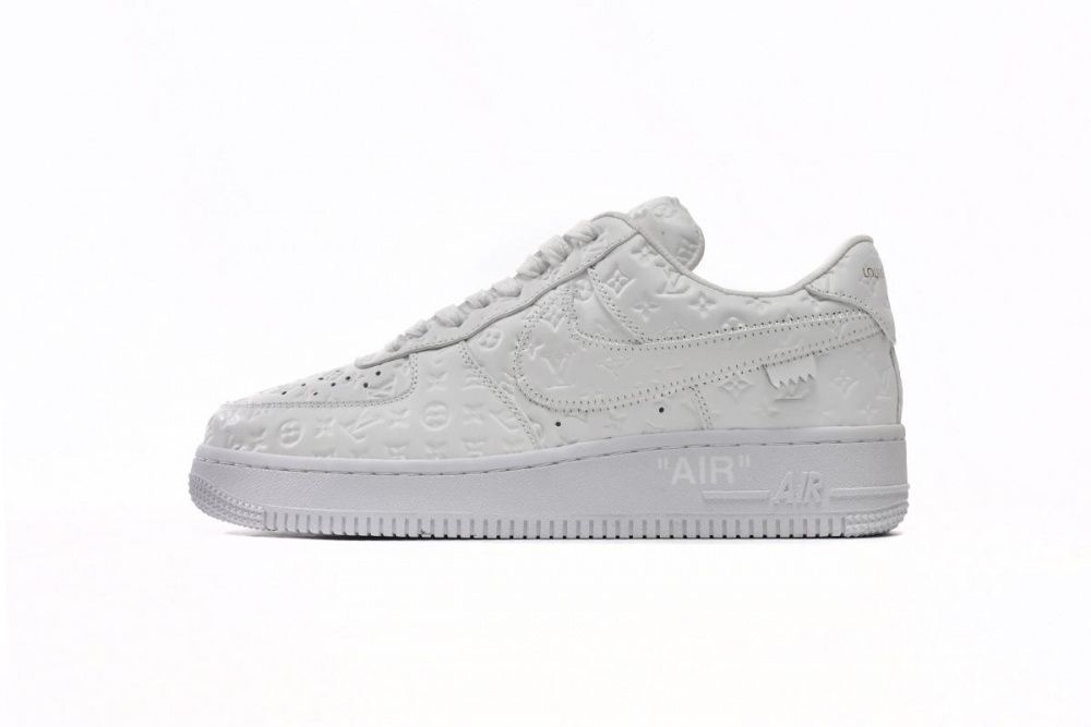 Louis Vuitton x Nike Air Force 1 Triple White