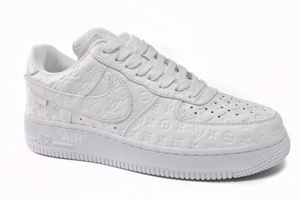 Louis Vuitton x Nike Air Force 1 Triple White