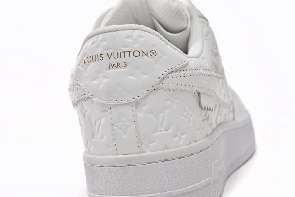 Louis Vuitton x Nike Air Force 1 Triple White