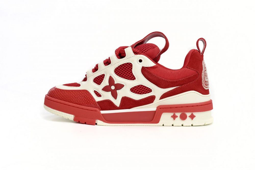 Louis Vuitton LVSkate Board Shoes Red