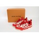 Louis Vuitton LVSkate Board Shoes Red