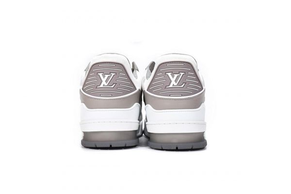 Louis Vuitton Trainer Grey White