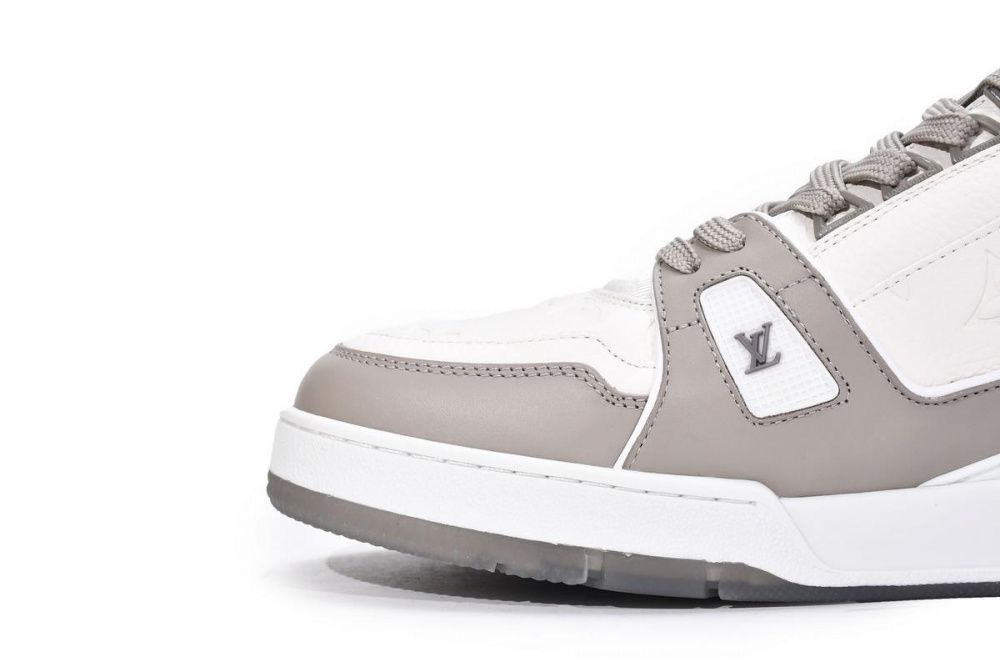 Louis Vuitton Trainer Grey White