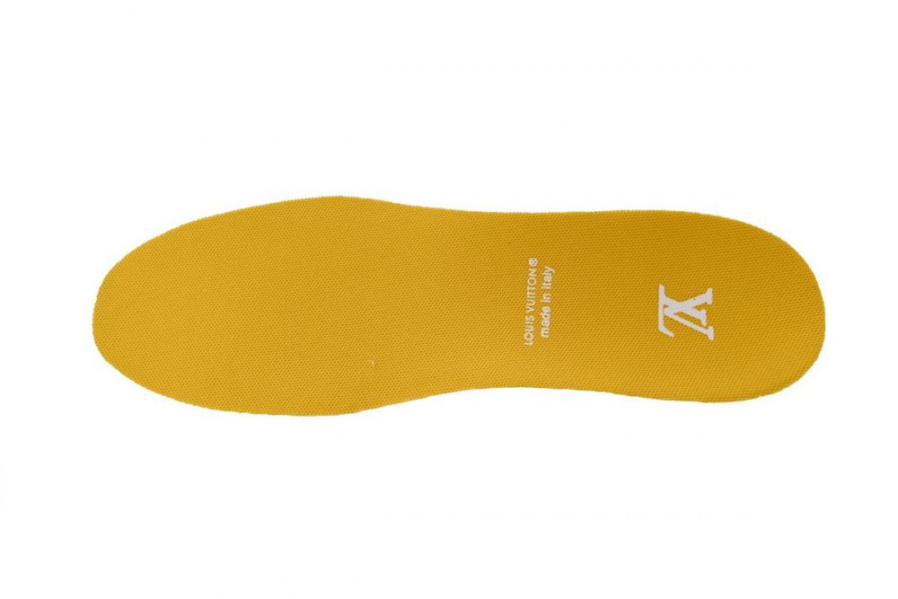 Louis Vuitton Trainer All Yellow Embossing