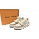 Louis Vuitton Trainer Beige Cloth Cover