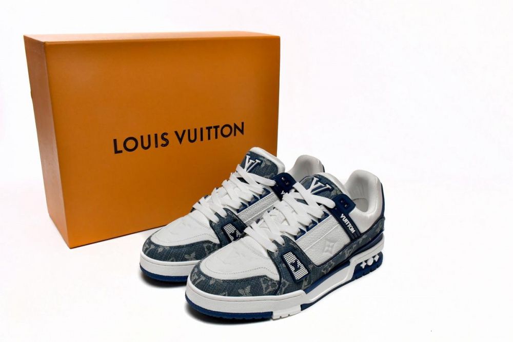 Louis Vuitton Trainer Cowboy Blue