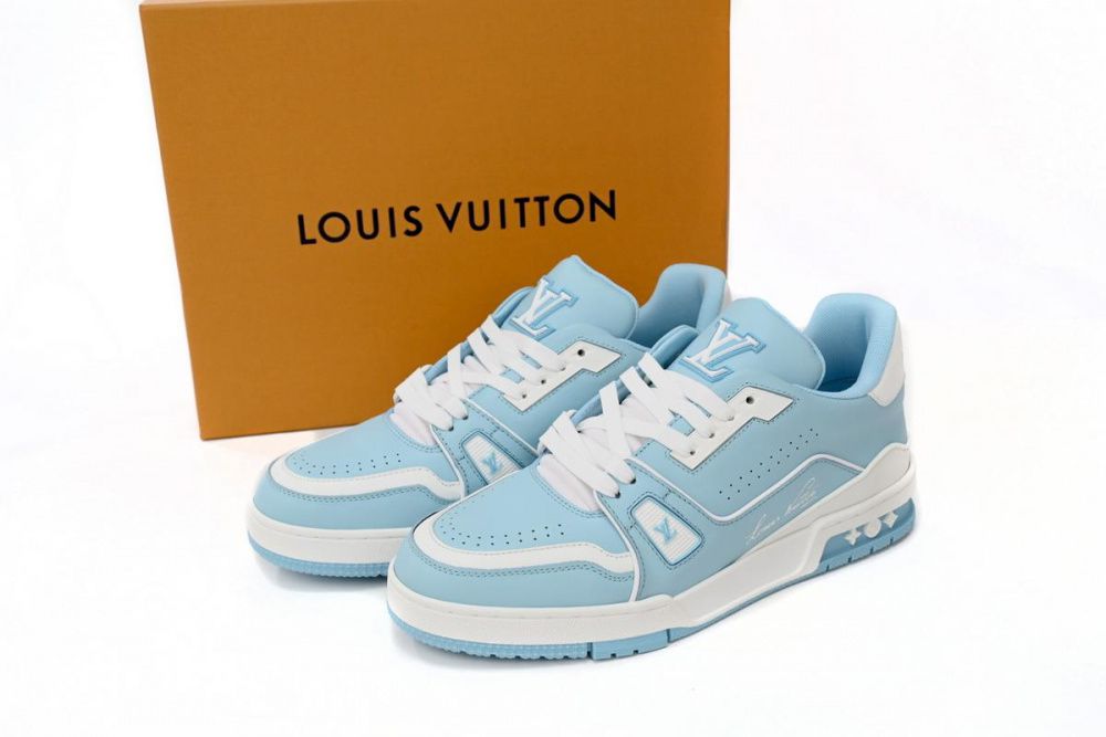 Louis Vuitton Trainer Baby Blue