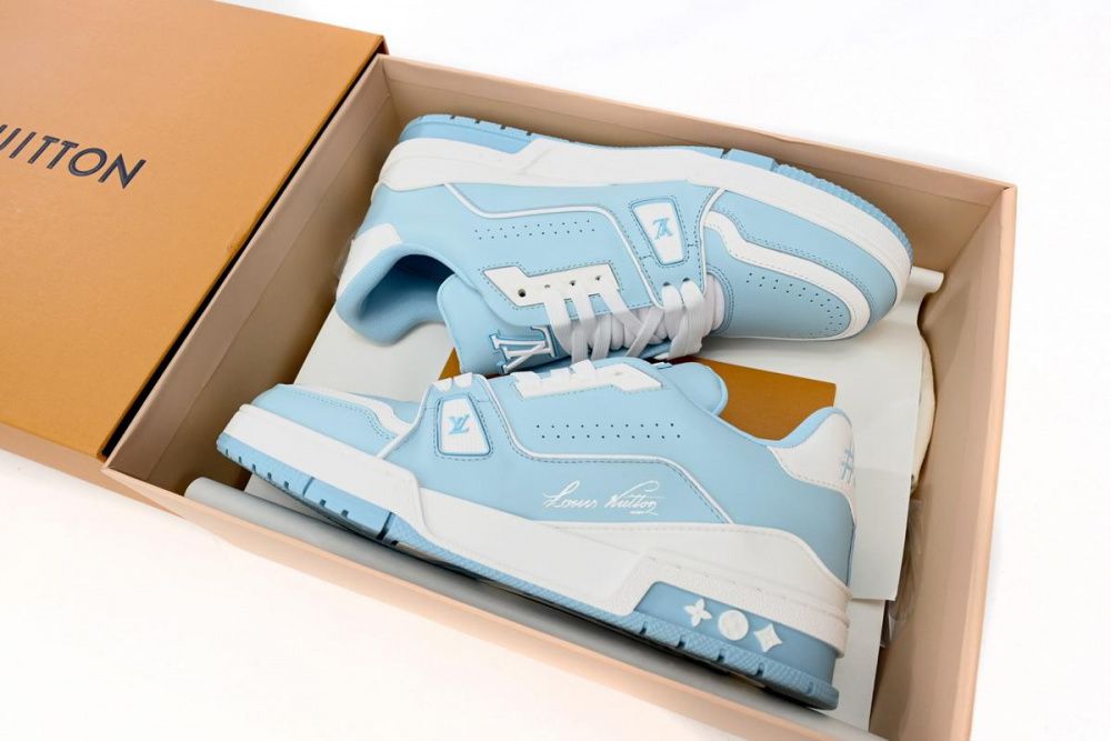 Louis Vuitton Trainer Baby Blue