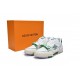 Louis Vuitton Trainer White Green