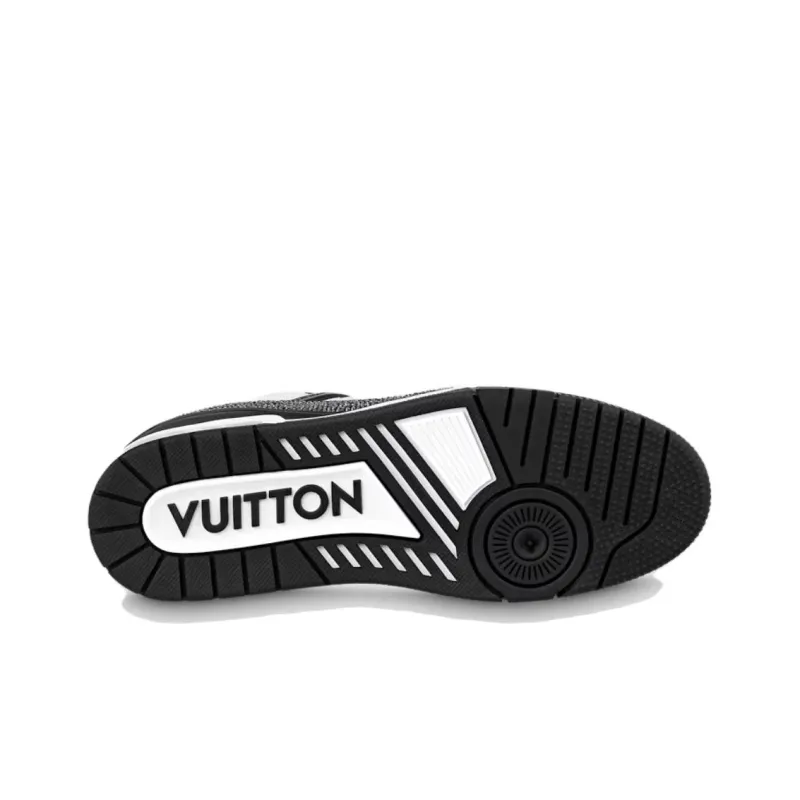 Louis VuittonTrainer Black White Swarovski