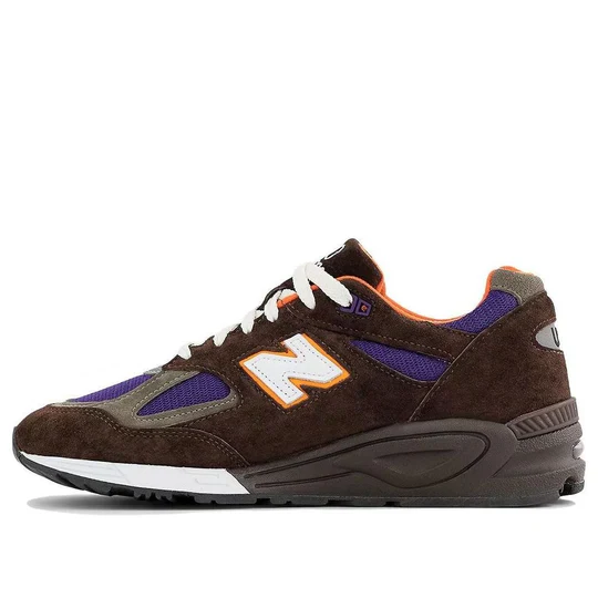 New Balance 990v2 MiUSA Brown Purple