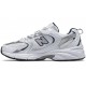 New Balance 530 White Silver Navy