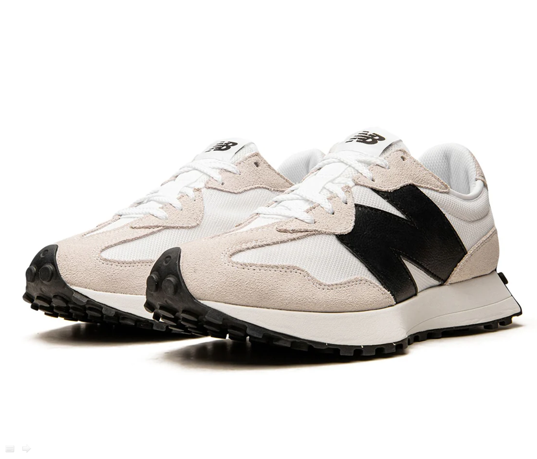 New Balance 327 White Black