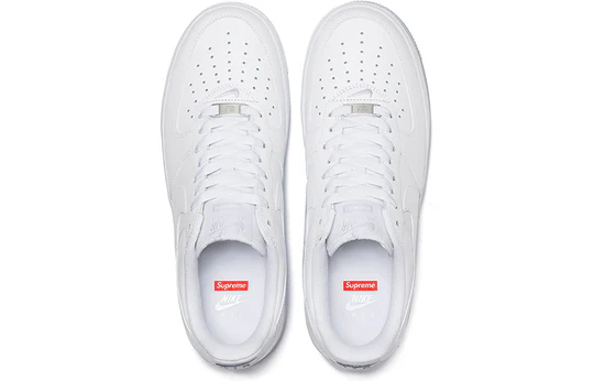 Nike x Supreme Air Force 1 Low 'Box Logo - White'