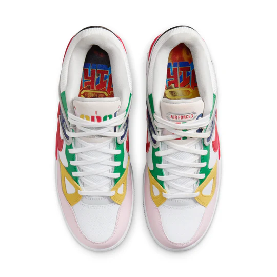 Nike x NIGO Air Force 3 Low 'White Multi-color'