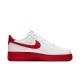 Nike Air Force 1 Low 'White Red Sole'