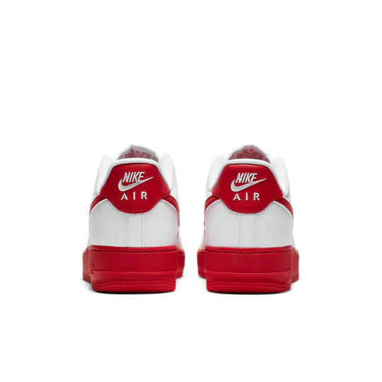 Nike Air Force 1 Low 'White Red Sole'