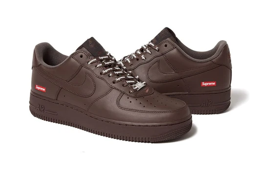 Nike x Supreme Air Force 1 Low 'Baroque Brown'