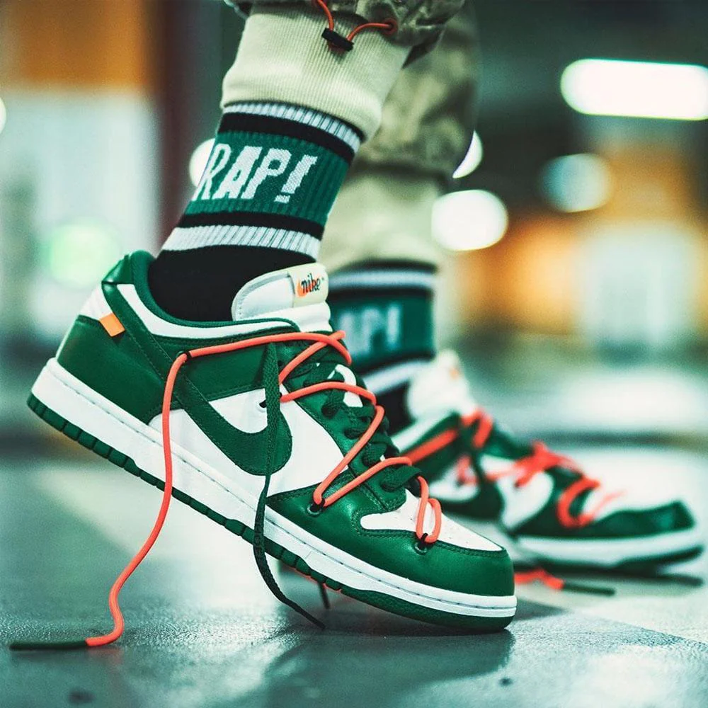 Nike Dunk Low Off-White Pine Green