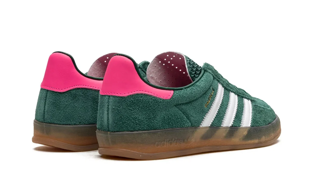 Adidas Gazelle Indoor Collegiate Green Lucid Pink