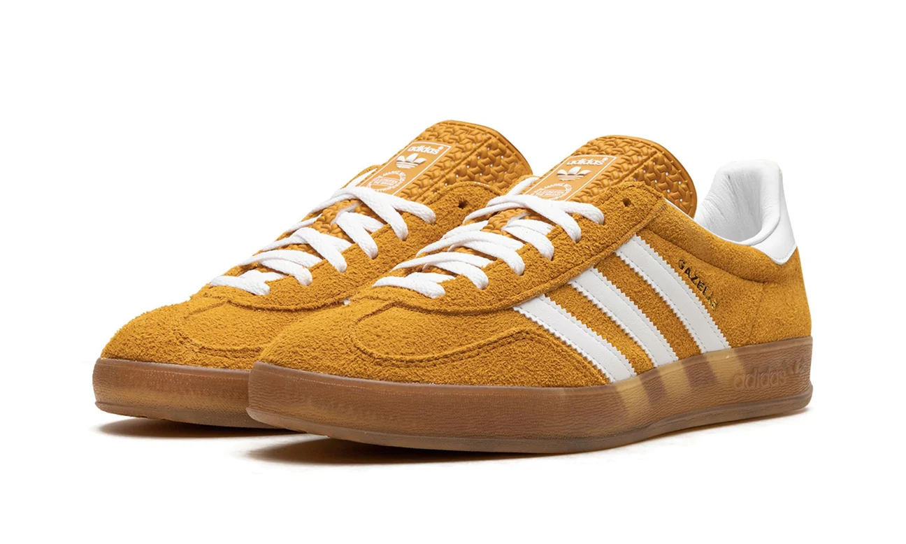 Adidas Gazelle Indoor Orange Peel White