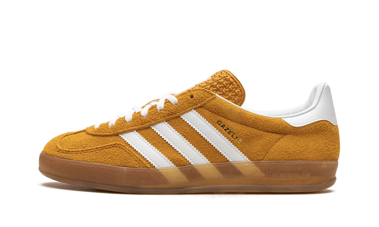 Adidas Gazelle Indoor Orange Peel White