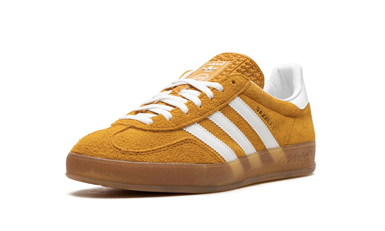 Adidas Gazelle Indoor Orange Peel White