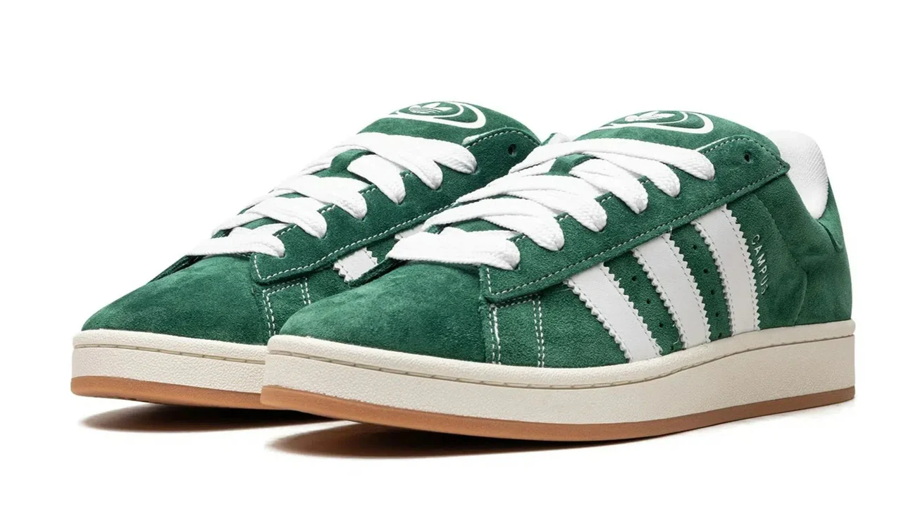 Adidas Campus 00s Dark Green Cloud White