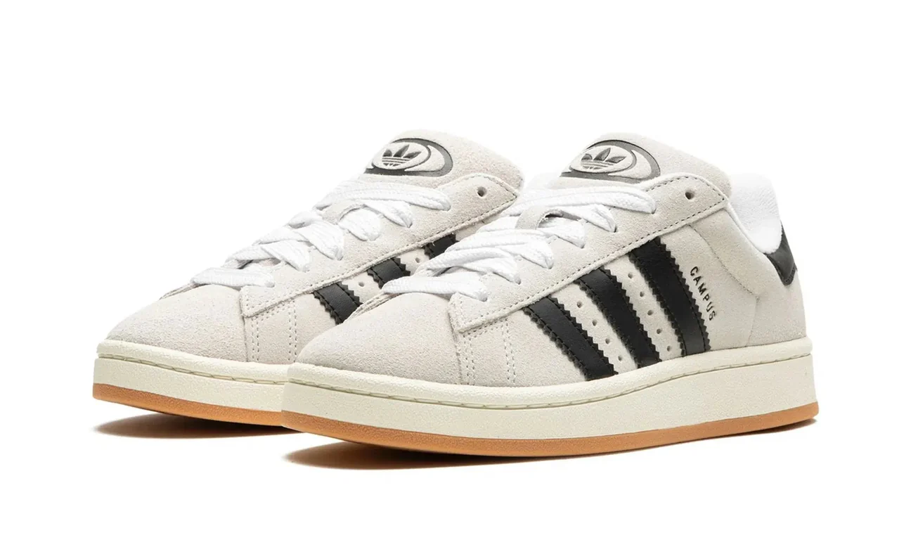 Adidas Campus 00s Crystal White Core Black