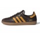 Adidas Samba OG Dark Brown Preloved Yellow