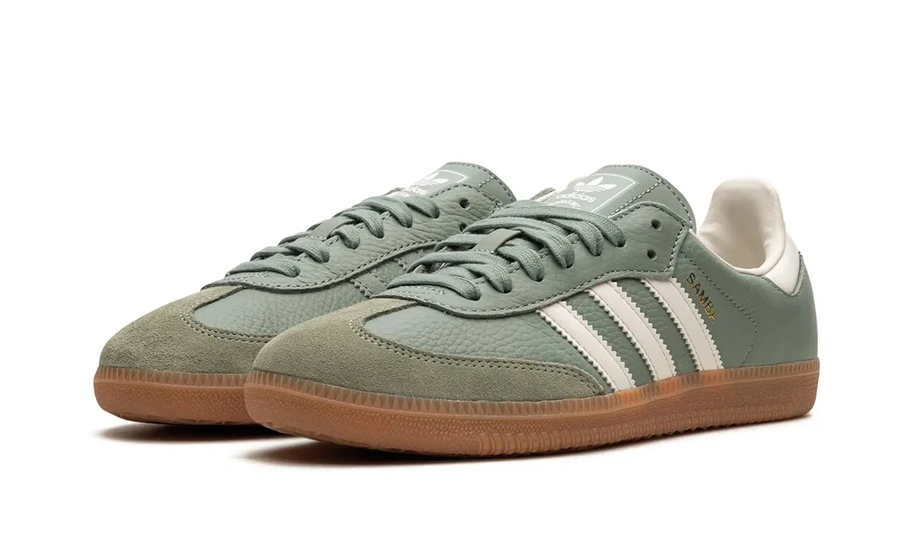 Adidas Samba OG Silver Green