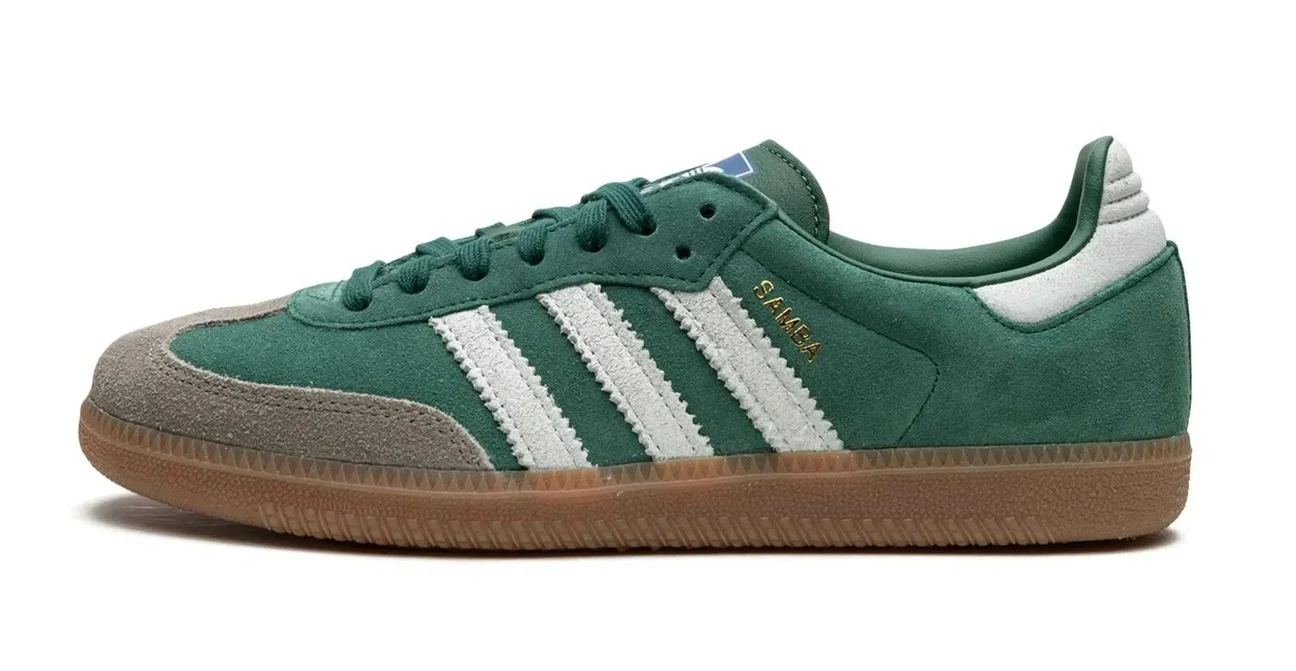 Adidas Samba OG Collegiate Green Gum Grey Toe