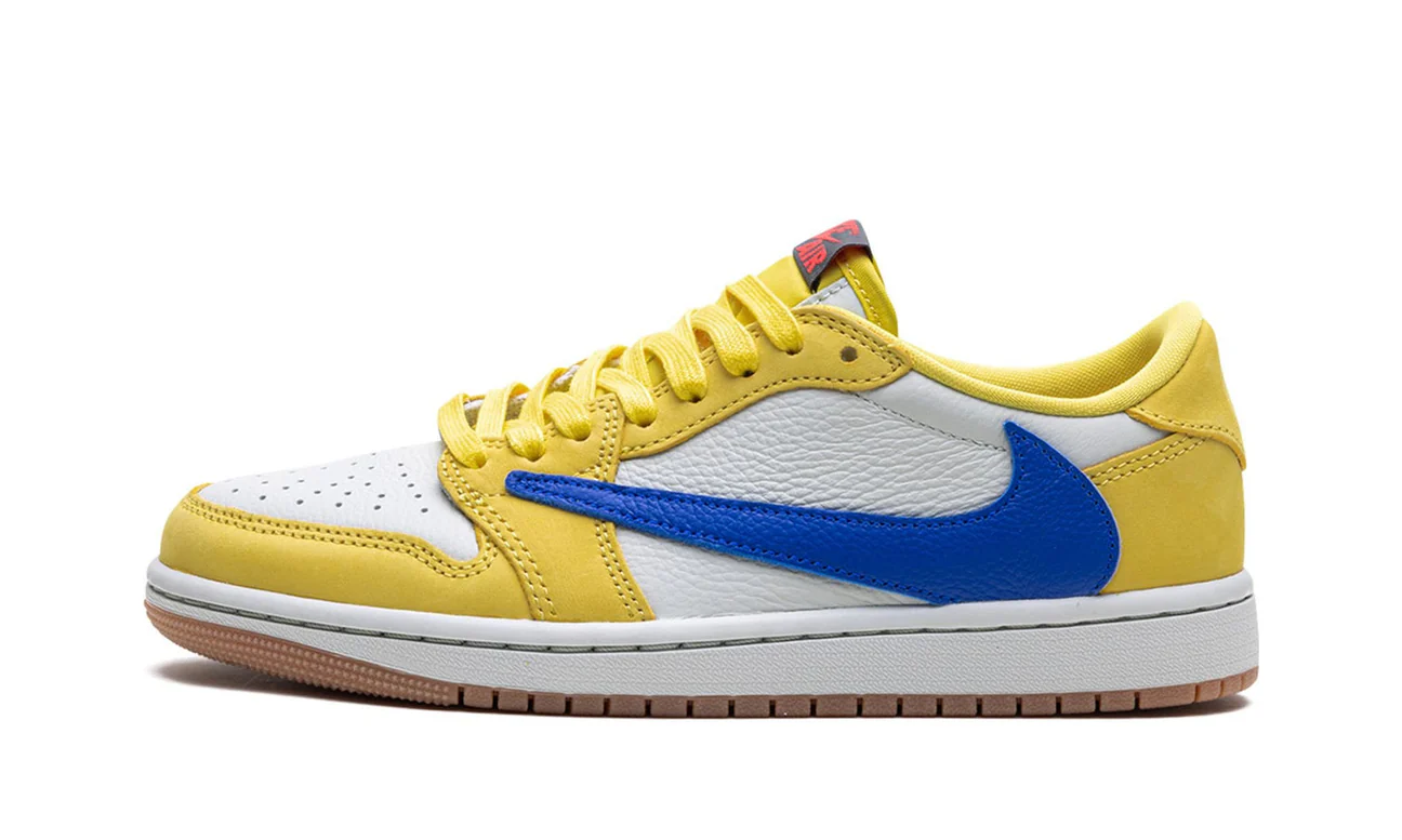 Air Jordan 1 Retro Low OG SP Travis Scott 'Canary'