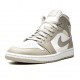 Air Jordan 1 Shoes Mid Linen