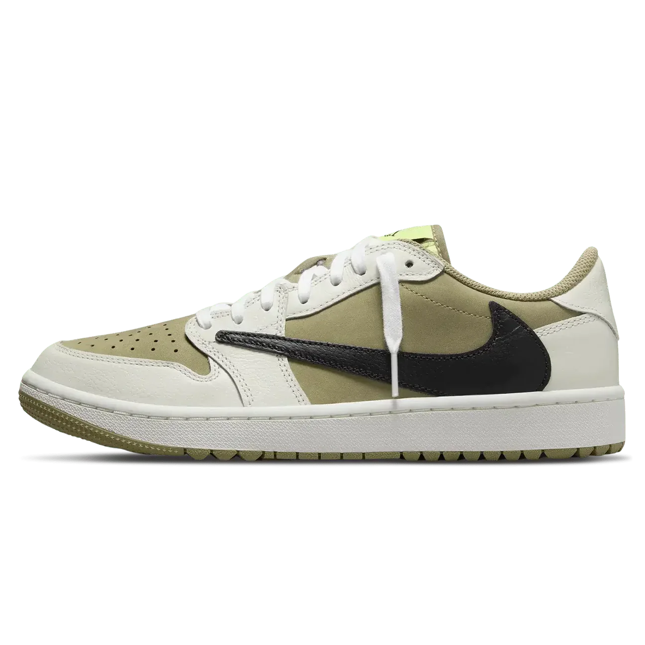 Air Jordan 1 Retro Low Golf Travis Scott Neutral Olive