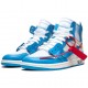 Air Jordan 1 Retro High Off-White University Blue