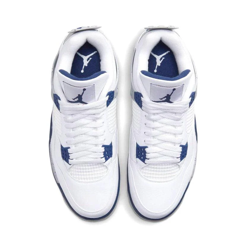 Air Jordan 4 Retro White Midnight Navy