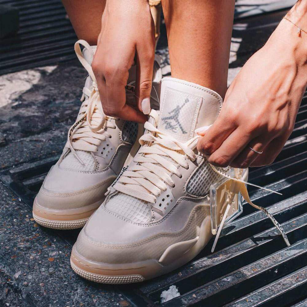 Air Jordan 4 Retro Off-White Sail