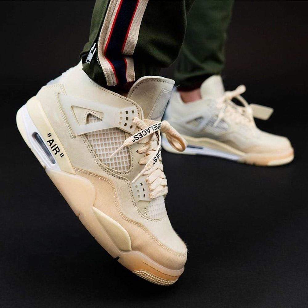 Air Jordan 4 Retro Off-White Sail